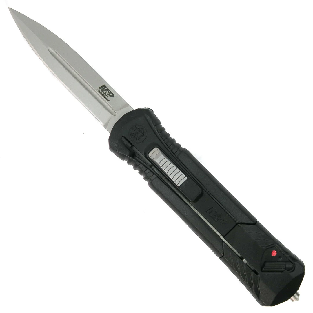 Smith & Wesson Tactical M&P OTF Knife, Bead Blasted Spear Point Blade