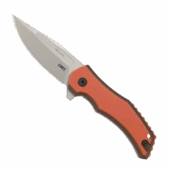 CRKT Fawkes Brown/Orange G-10 Spring Assisted Knife