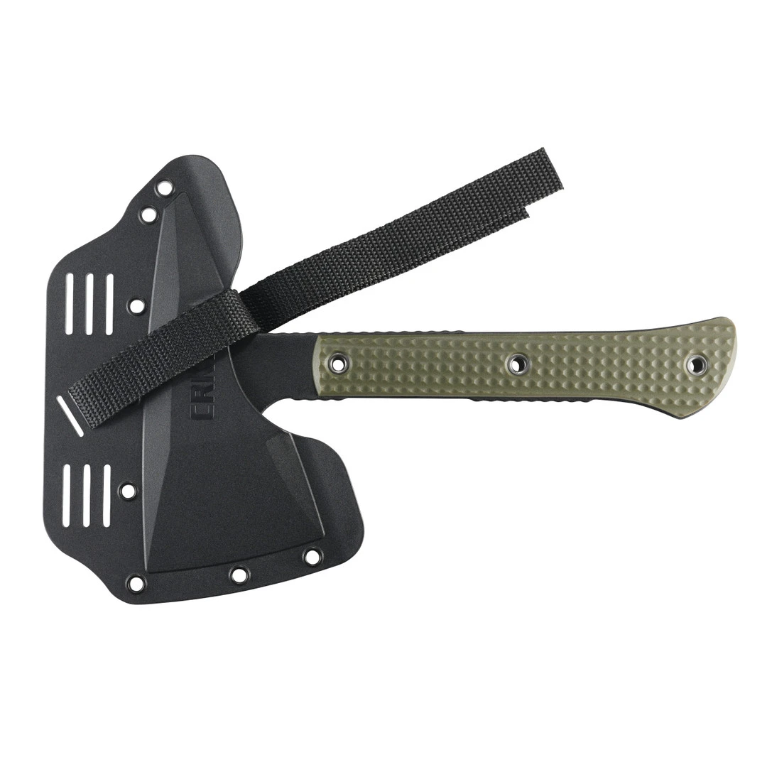 CRKT Jenny Wren Compact Fixed Blade Tomahawk, Black Head - Image 2