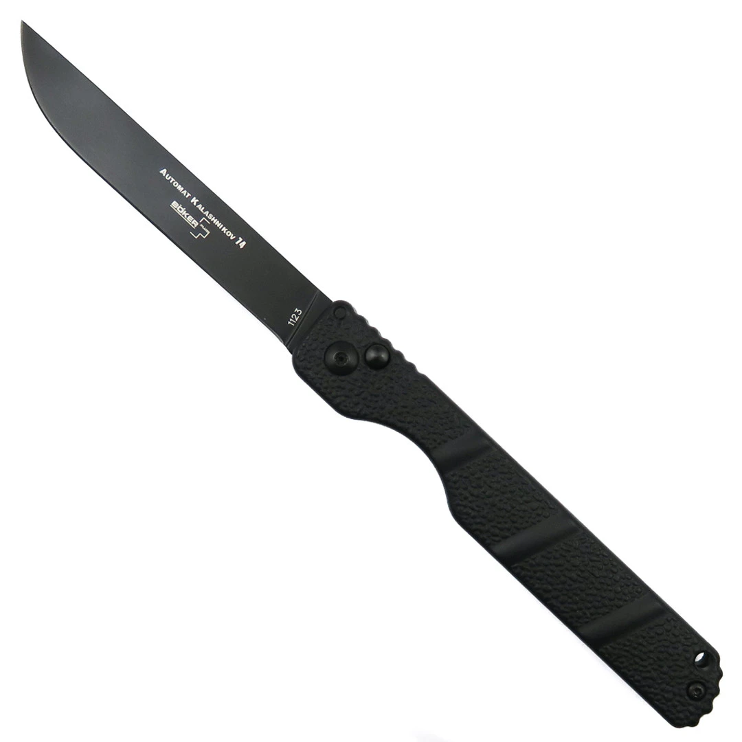 Boker SLIM Kalashnikov Auto Knife, Black Blade