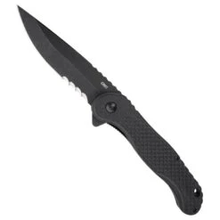 CRKT Taco Viper Assisted Flipper Knife, Black Veff Blade