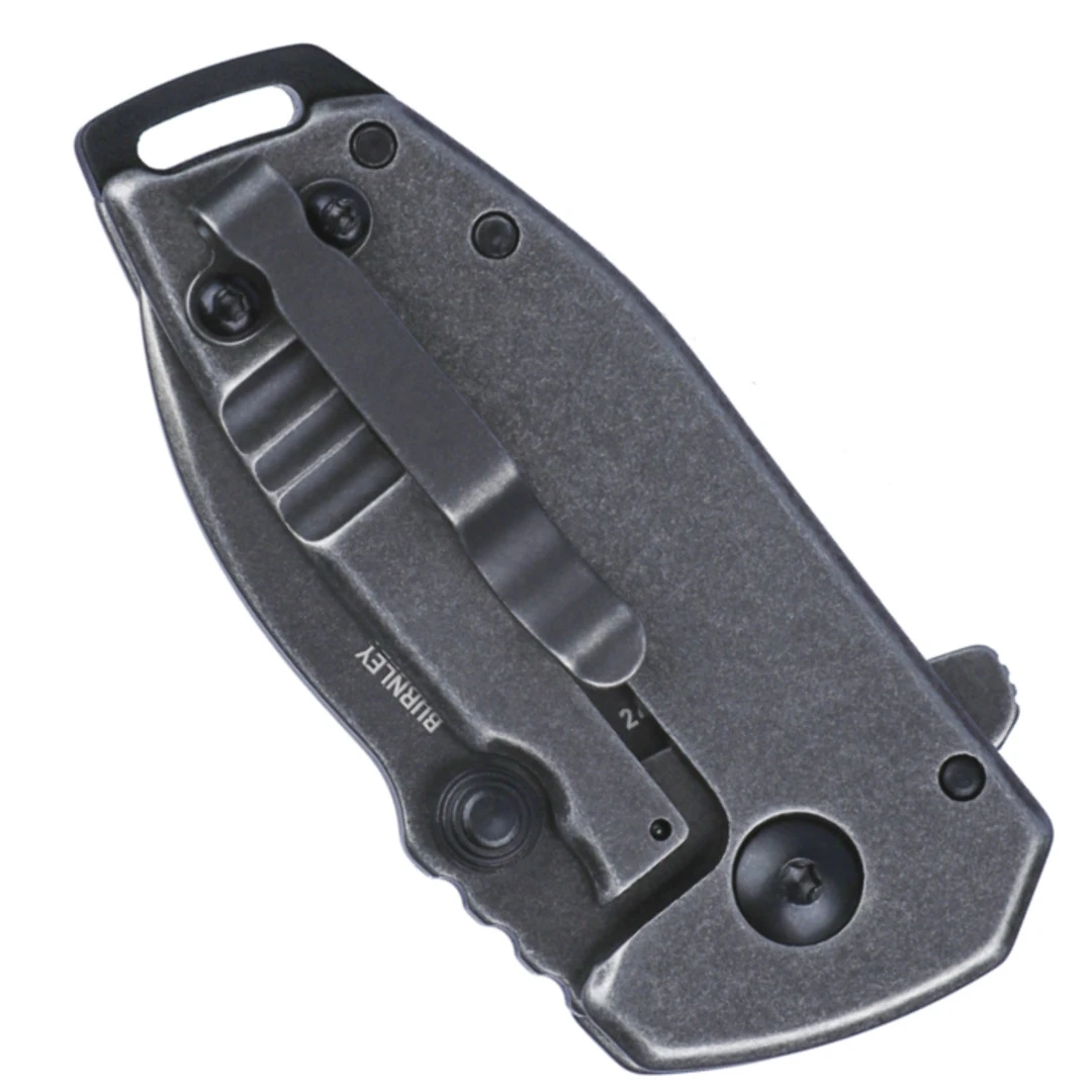 CRKT Compact Squid Assisted Flipper Knife, Black Stonewash Blade - Image 2