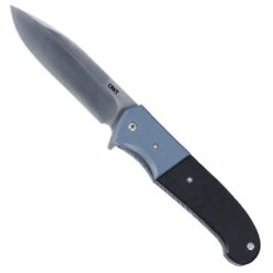 CRKT Blue And Black G10 Ignitor Assist Knife, Satin Blade