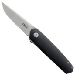 CRKT 7090 Cuatro Flipper Knife, Bead Blast Blade