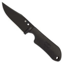 Spyderco Street Beat Knife, VG-10, Black Fixed Blade, FRN Handle