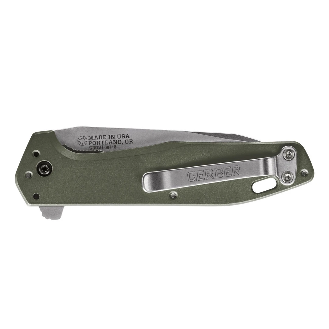 Gerber Flat Sage Fastball Flipper Knife, CPM-S30V Blade - Image 2