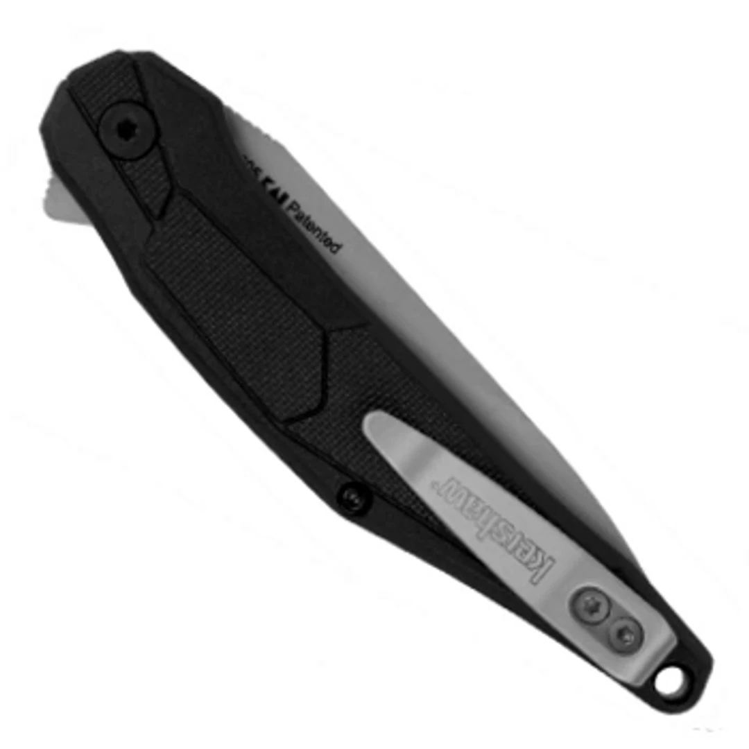 Kershaw Lightyear Flipper Knife, Bead Blast Blade - Image 2