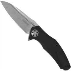 Kershaw 7007 Natrix Flipper Knife, Stonewash Blade
