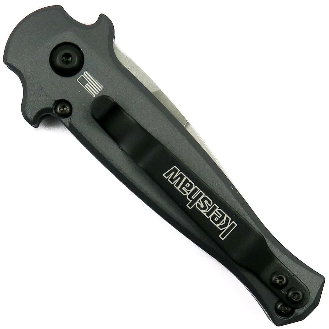 Kershaw Grey Launch 12CA Auto Knife, 1.93" Stonewash Blade - Image 2