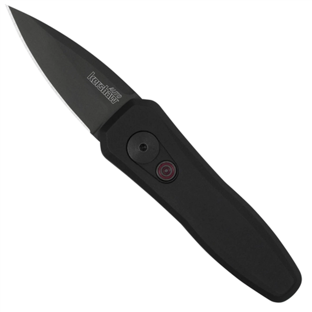 Kershaw 7500BLK Launch 4 Cali-Legal Auto Knife, CPM-154 Black Blade