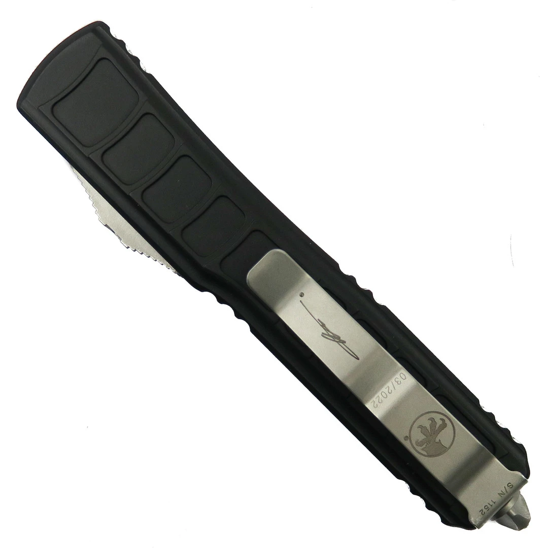 Microtech Signature Series Ultratech II OTF Knife, Stonewash Blade - Image 2