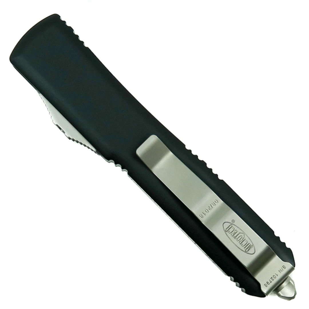 Microtech 223-4 Contoured Ultratech Spartan OTF Auto Knife, Satin Blade - Image 2