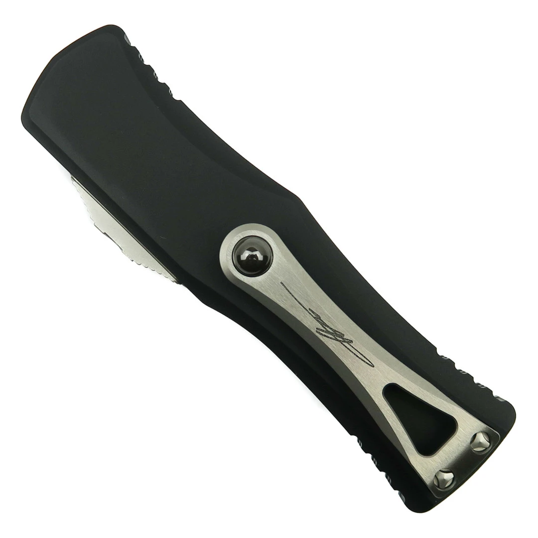 Microtech Pre-Production Proof Run Hera OTF Knife, Stonewash Blade - Image 2