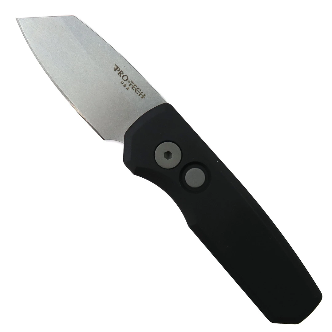 Pro-Tech Runt 5 Auto Knife, Reverse Tanto Magnacut Blade