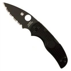 Spyderco Lightweight Native 5 Folder Knife, CPM-S35VN Black SpyderEdge Blade