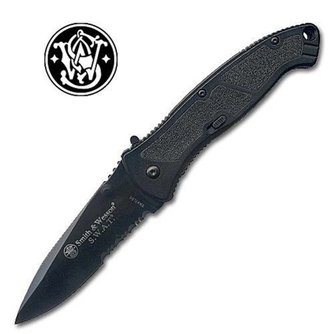 Smith & Wesson Large S.W.A.T., Part Serrated , Assisted Opening - Image 3
