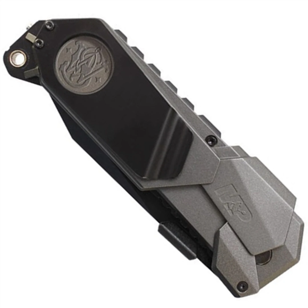 Smith & Wesson MAGIC Assist Knife, Black Plain Clip Blade, SWMP9B - Image 2