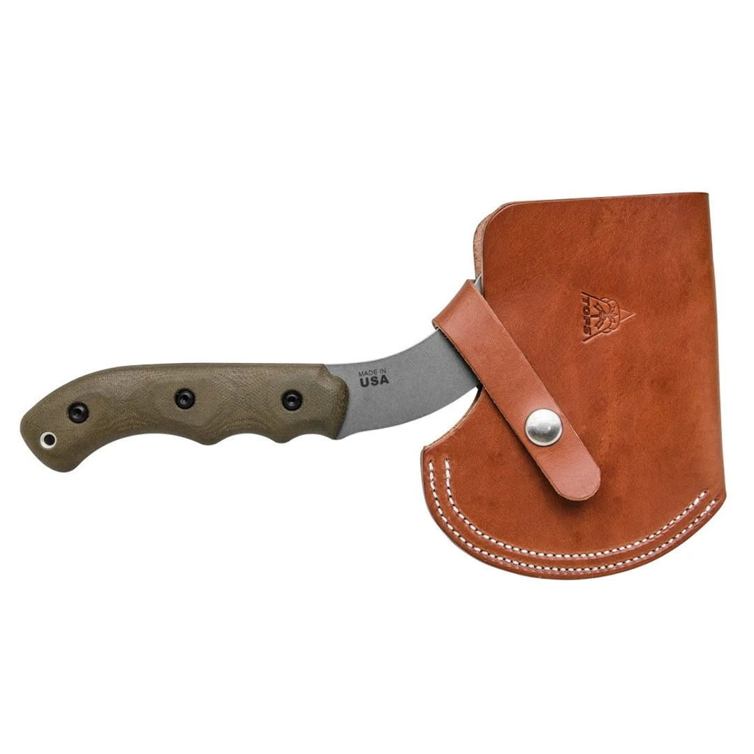TOPS Knives TOPS Grandpa's Ax Fixed Blade, Tumbled Head - Image 2