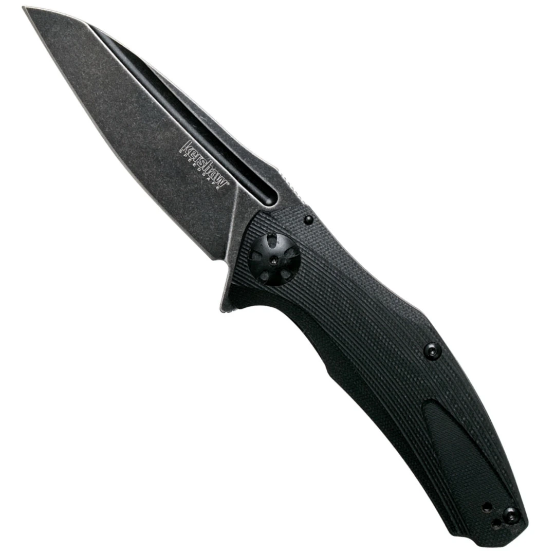 Kershaw 7007BLKBW Natrix Spring Assist Knife, BlackWash Blade