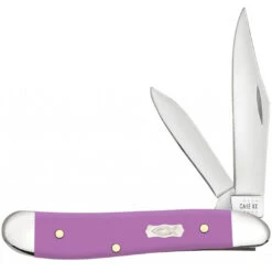 Case Lilac Synthetic Smooth Peanut Knife