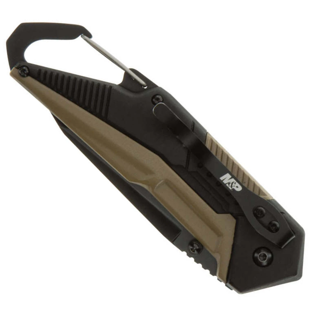 Smith & Wesson Repo Assist Knife, Black Tanto Combo Blade - Image 2